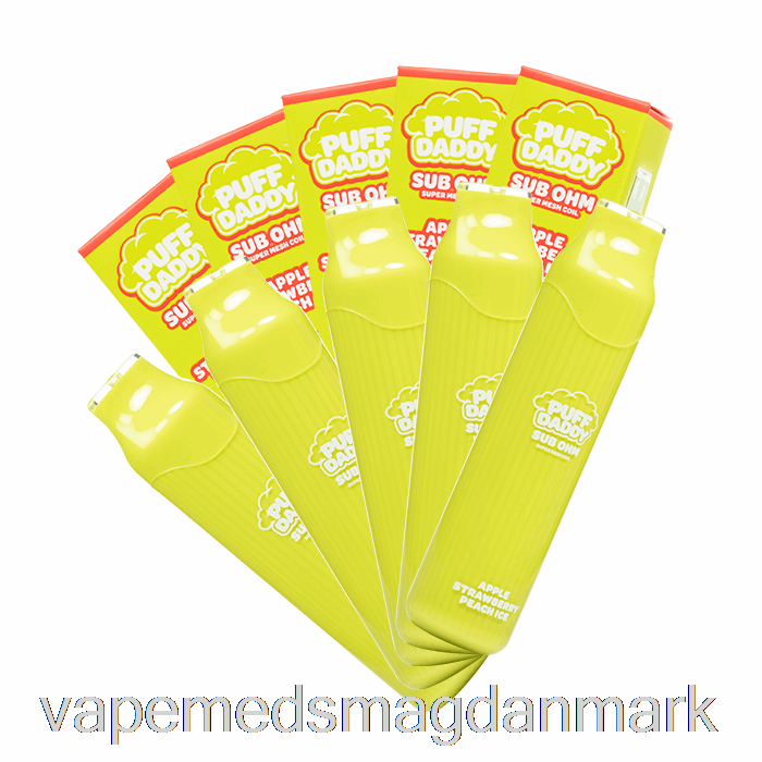Vape Uden Nikotin [10-pack] Puff Daddy 6000 Engangs